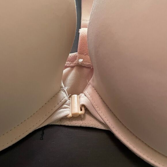 Victoria's Secret PINK 36DD Wear Everywhere Push Up T back Front Closure Bra Bei - Picture 2 of 7